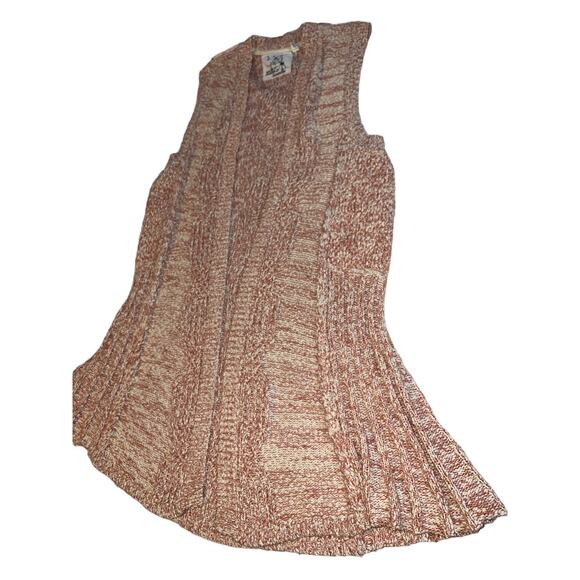 Woman’s Sleeveless Cardigan sz large - Picture 1 of 3